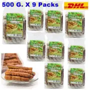 9X Dried Tamarind Natural Thai Fruit 100% Seedless Sweet Nine Tamarind 500g