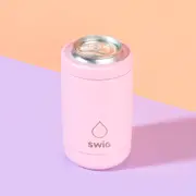 SWIG Soft Pink Can Cooler