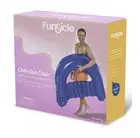 Funsicle Midnight Blue Chill-Out Chair Inflatable Pool Float Adults Unisex