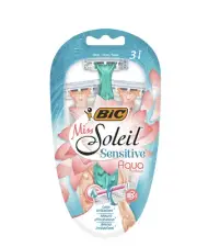 Bic Miss Soleil Sensitive Aqua 3 Blade Razor 3 Pack