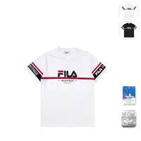 在飛比找蝦皮商城優惠-【FILA】中性 短袖 吸濕排汗 圓領 運動T恤-白色 1T