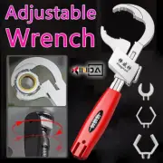 Repair Spanner Tool Universal Wrench Bathroom Multifunction Open End Adjustable