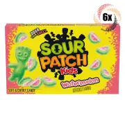 6x Packs | Sour Patch Kids Watermelon Assorted Chewy Candy Theater Box | 3.5oz
