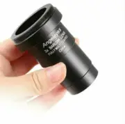 Metal 1.25 Inch 3X Barlow Lens Camera M42 T Adapter Telescope Eyepiece F DSLR