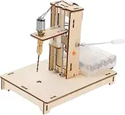 GETAJGHSD 1 Set Mini Desk Bench Drill Kit DIY Mini Drill Press for Education Science Projects Easy to Use Lightweight Portable for Beginners Experienced Users