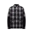 Moncler Tux Wool Down Shirt Jacket Black - 24FW