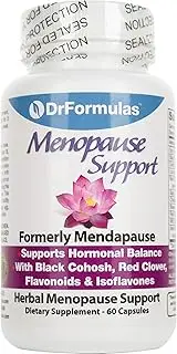 DrFormulas Menopause Supplements for Relief, Support and Weight Loss | Black Cohosh Extract for Hot Flashes, Vitamins, Dong Quai, 60 Count Complex