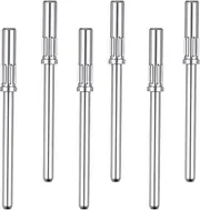 HJZHII 6 Pcs Mandrel Nail Drill Bits, 3.1 MM Mini Nail Drill Bits Acrylic Nails Manicure Pedicure Tool for Electric Drills File Machine Small Sanding Bands Home Salon spa Gel Manicures and Pedicures