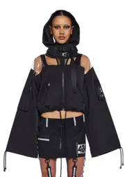 [Club Exx] Transcendent Thunder Zip-Up Jacket