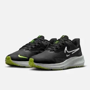 【NIKE 耐吉】慢跑鞋 運動鞋 緩震 男鞋 AIR ZOOM PEGASUS 39 SHIELD 黑綠(DO7625002)