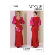 Vogue Misses' Close-Fitting Lined Dress Sewing Pattern Packet by Badgley Misc...