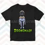 ZOONOMALY GAME 兒童 T 恤免費兒童和成人衣服名稱男孩女孩