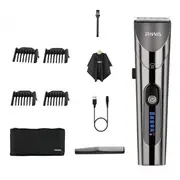 NNEOBA Electric Hair Clipper Variable Speed Barber Trimmer Grey