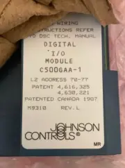Johnson Controls C500GAA-1 Digital I/O Module New In Box