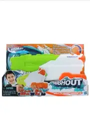 NEW IN BOX HASBRO NERF SUPER SOAKER WASHOUT SUPER BLASTER SHOOTS 38 FEET