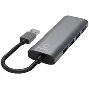 Comsol USB-A 4-Port USB-A Hub Silver