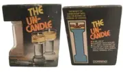 VTG The UN-CANDLE Corningware Pyrex Floating Candles 2 Pack 5" NEW NOS 1970's