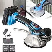 Tile Vibrator/Tiling Tools, Strong Suction Cup/Not Fall Off, Adjustable Speed, One-handed Operation+ Facilitate The Use, Uniform Vibration, for Tiles/Floors/Marble,A