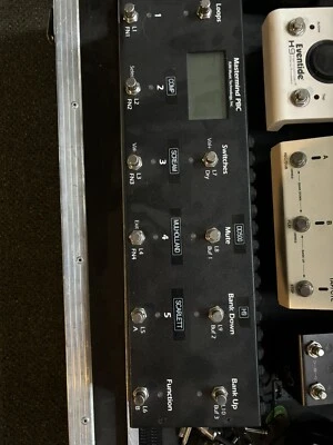 RJM Mastermind Pbc10 Guitar Pedal Switcher Looper Free Postage as New In Box