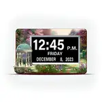 Thomas Kinkade Easy Read Full Disclosure LED Clock