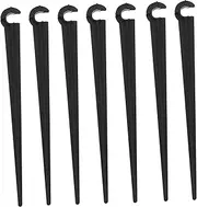 50pcs Ground Pole Irrigation Bracket Watering Pole Ground Stake Plastic Pegs Drip Irrigation Stakes Gardening Tools Irrigation Accessories Drip Irrigation Kits Irrigation Fixed Rod