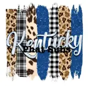 Sublimation Print Kentucky Glitter Ready to Press Heat Transfer
