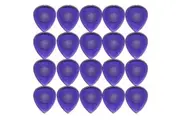 20 x Dunlop Big Stubby 2.00MM Gauge Guitar Picks, Purple