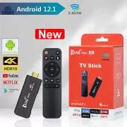 98 Android TV Stick 4K Wifi Streaming Smart TV Box 2.4G UHD Media Player NEW