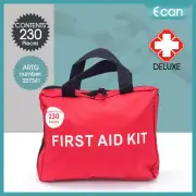 230 PCS Emergency First Aid Kit Medical Travel Set Workplace Family Safety