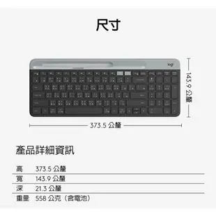 Logitech 羅技 K580 黑/白 超薄跨平台藍牙鍵盤 無線鍵盤 藍芽鍵盤