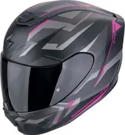 Scorpion EXO-391 Captor, full face helmet , color: Matt Black/Pink/Grey , size: M
