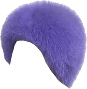 [keusyoi] Winter Fur Pompom Bomber Hats Russian Female Ski Hats Fur Hat Knitted Skullies Beanies Fall Women's Cap
