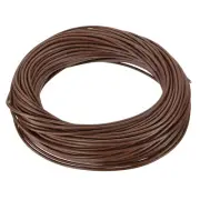 20AWG 20 Gauge Stranded Hook-Up Wire PVC Tinned Copper Wire 30m/100ft Brown