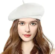 [Nawati] Women Summer Beret, French Breathable Thin Lightweight Berets, Solid Color Painters Hat Spring Autumn