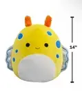 Squishmallows 14” Inch Ripply Yellow Sea Slug NEW WITH TAGS NWT Special Edition