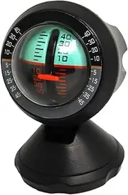 Mobestech Vehicle Tilt Indicator Car Level Measure Tool Precision Inclinometer for Road Condition Check