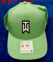 Size L/XL TW Tiger Woods Dri-Fit Nike Legacy91 Flex Fit Golf Hat NWT Cap Green