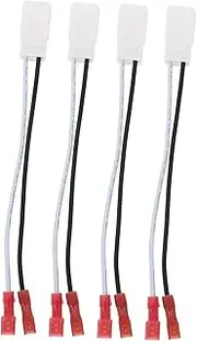 SEWOART 4 PCS Speaker Wire Harness Adapter for Car Door Speakers Easy Plug and Play Installation Compatible with Jeep Replacement for Broken Wiring Connectors