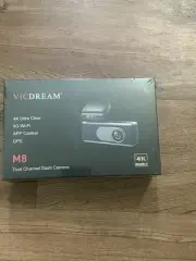 VICDREAM 4K 5G Wifi, App Control, Gps, M8 Dual Channel Dash Camera *New*
