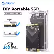 ORICO mSATA PSSD mSATA Internal Solid State Hard Drive 5Gbps 3D NAND SSD mSATA