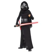 Star Wars Kylo Ren Deluxe w/ Mask Black Kids Costume Party Cosplay