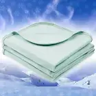 Cooling Blanket for Hot Sleepers, Lightweight Summer Blanket for Bed, Cooling...