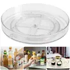 Lazy Susan Turntable Organizer Clear Rotating Turntable Organizer ❂