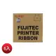FUJITEC DL3800原廠黑色色帶組(1組6入)