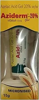 Aziderm 20% Gel 15 gm - Pack of 1 Pc