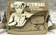 Anime Uzumaki Canvas Messenger Bag Shoulder Bag Satchel Kid Naruto Backpack Bag