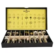 Bergeon 2686 assortment of 18 small brushes for polishing Ø 2.35 mm Swiss tool