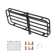Folding Hitch Cargo Carrier with 500 lbs Capacity and Cargo Net for 2" Receiver