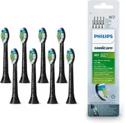 Philips Sonicare Optimal Replacement Brush Heads 8 Pack Black