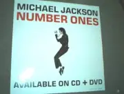 MICHAEL JACKSON RARE Australian Large PROMO POSTER Number Ones